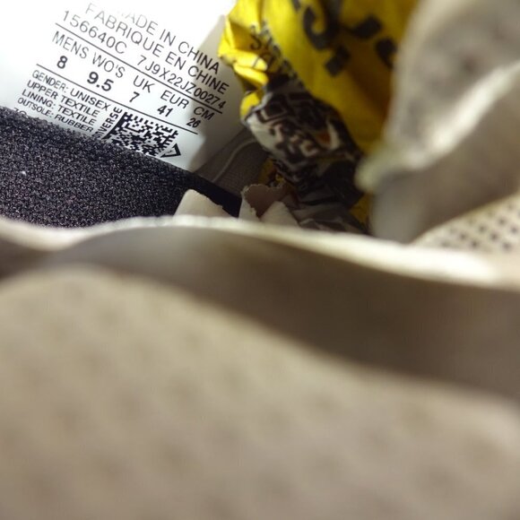 Converse All Star Modern Hi White Grey Stars Textile Size Men's 8 Womens 9.5 - Picture 9 of 10